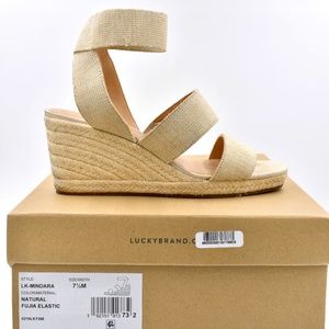 Lucky Brand Woven Wedge Sandal